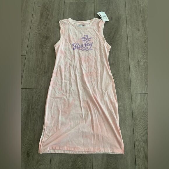 Hurley Juniors tie dye midi dress. Very soft - Picture 1 of 4